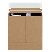 Natural Kraft Rigid Mailer for CD J